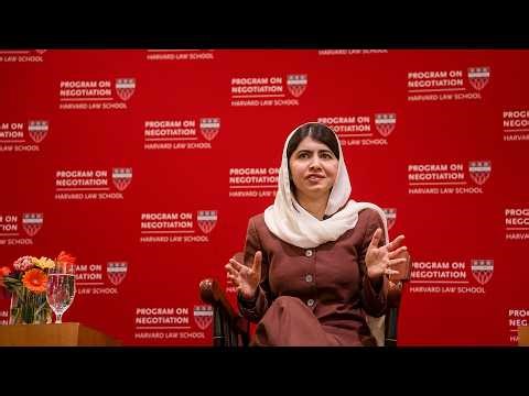 A discussion with Nobel Peace Prize laureate Malala Yousafzai