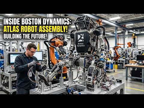 Inside Boston Dynamics Factory – Robot Manufacturing