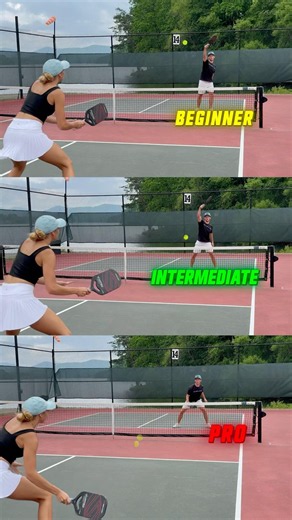Backhand Roll Levels #pickleball