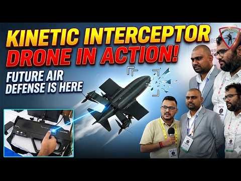 भारत की नई Drone Killer Technology | Future Air Defense! Kinetic Interceptor Drone in Action