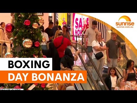 Boxing Day sales set to reach $1.6 billion | Sunrise
