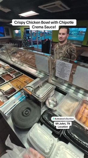 Crispy Chicken Bowl with Chipotle Crema Sauce Recipe