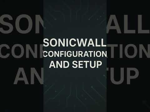 3803 SonicWall NSa 3700 Firewall Configuration | VLAN, DMZ, DHCP & NAT | Cyber Security Lab