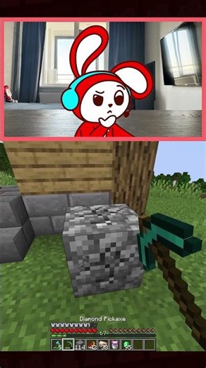 JJ and Mikey Secret House - MAIZEN Minecraft Animation #shorts