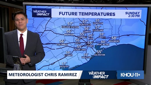 Watch KHOU 11 meteorologist Chris Ramirez's Houston-area forecast. | KHOU 11 News