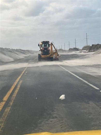 Sunday update: NC12 still open amidst storm