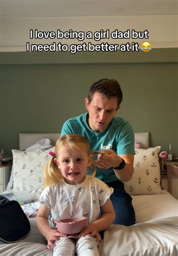 Crashouts and tears took up 90% of this video 😂 | girl dad