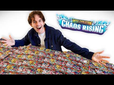 Opening 100x Pokémon Chaos Rising Booster Packs