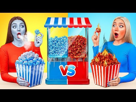 Hot vs Cold Girl Challenge | Funny Situations by TeenDO Challenge