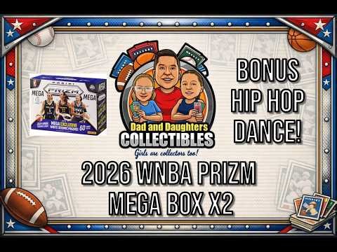 2025 WNBA Prizm Mega Box x2 - Bonus Hip Hop Dance from Addy and Rylin!
