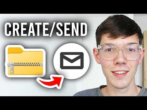How To Create & Send ZIP File In Email - Step By Step