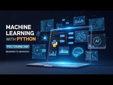 Machine Learning with Python Full Course 2026 | Beginner to Advanced Data Science Guide Full Course