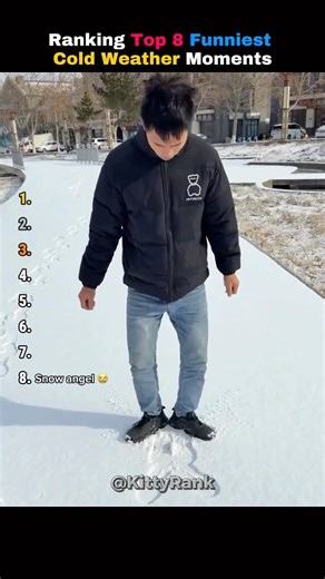 Ranking Top 8 Funniest Cold Weather Moments ❄️
