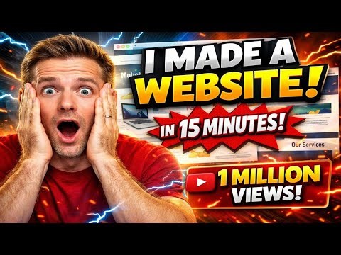⏱️ 15 Minutes Me Complete Website? 😲 Truth Revealed!
