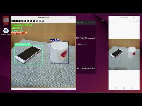 Python Real-Time Object Detection Using Live Android Camera Stream Over WebSocket