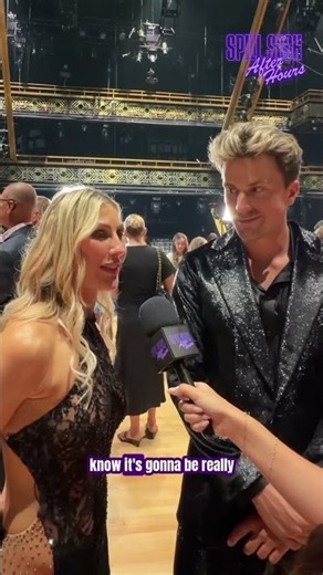 Emma and Jackson tease their dance for Super Bowl week on DWTS #dancingwiththestars #dwts
