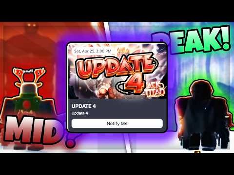 UPDATE 4 Looks **INSANE**... But Was It Worth 1 YEAR? AOT Revolution
