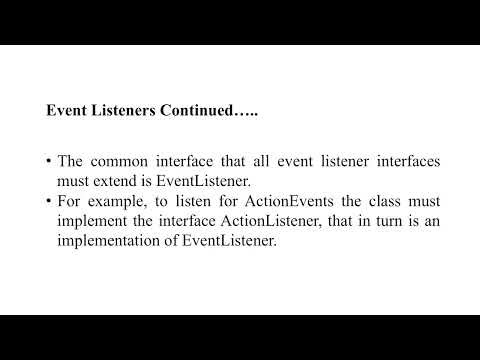 Event Handling in Java Display text and image in a window #swayamprabha