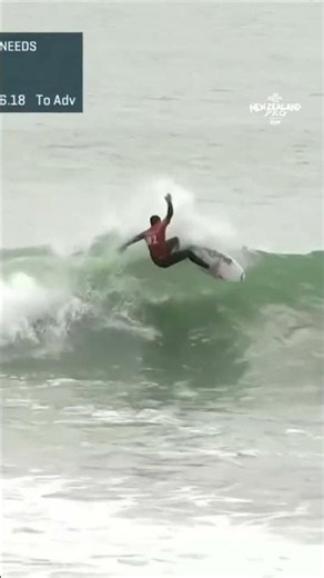 @ColeHoushmand91 is onto the @corona #NewZealandPro in mammoth form!