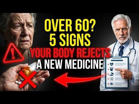 Over 60? 5 Signs Your Body Rejects a New Medicine | Senior Tips