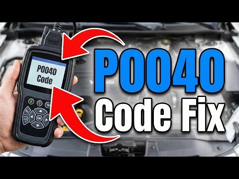 P0040 Repair - Upstream O2 Sensor Signals Swapped Bank 1 And 2