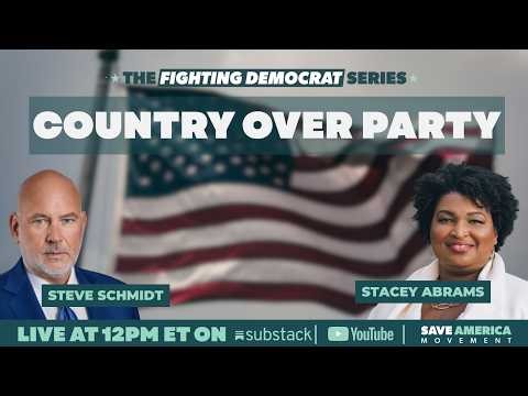 10 Steps to Stop Autocracy: Stacey Abrams & Steve Schmidt on the Roadmap for Resistance