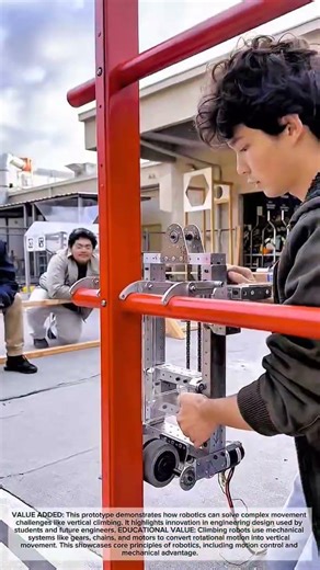 Climbing Robot Prototype for Robotics Competition #craftedeveryday