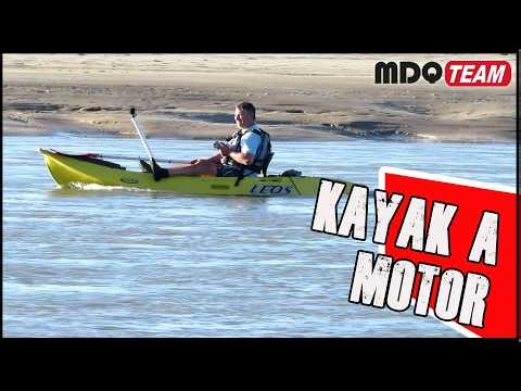 PRUEBA DEL MOTOR EDGE SMARTDRIVE en kayak Traful de Leos kayaks