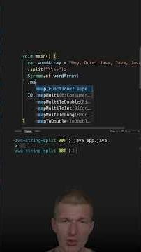 String.split() and Word Count #java #shorts #coding #airhacks