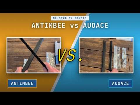 Comparing studless TV wall mounts from Antimbee vs AUOACE