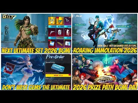 NEXT ULTIMATE SET 2026 BGMI/PUBG | ROARING IMMOLATION M4 CONFIRM | NEXT PRIZE PATH BGMI | 4.2 UPDATE