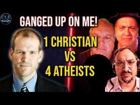 DEBATE: 4 Atheists Ganged Up on 1 Christian | 8-30-25