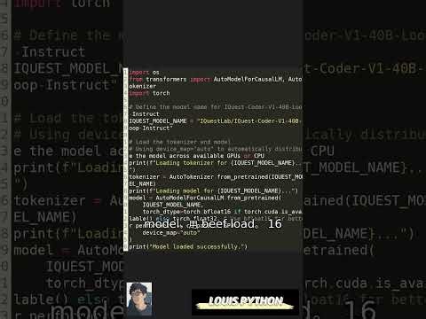 🚀 Python Opportunity: IQuest-Coder Loop for Autonomous AI Code! #IQuestCoder #A
