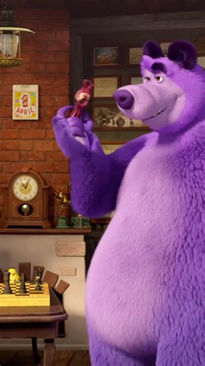 Purple? Violet? Lilac? 💜✨ #AprilFoolsDay #MashaAndTheBear #Shorts #cartoonforkids #kids #animation