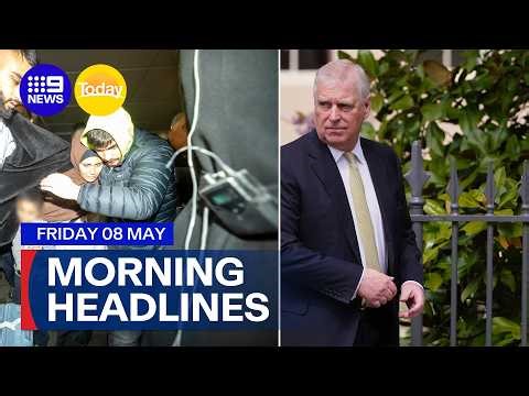 ISIS Brides arrested; Ex-prince Andrew threatened at home | 9 News Australia
