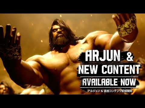 『ストリートファイター6』アルジュン アップデート配信開始トレーラー