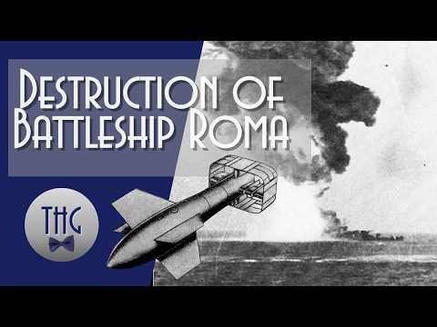 Destruction of Battleship Roma