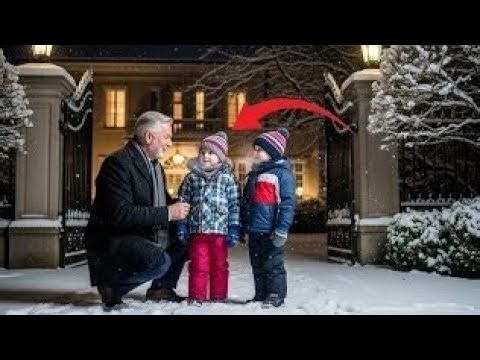 El MILLONARIO se detiene en una calle cubierta de nieve… y NO PUEDE CREER lo que ve