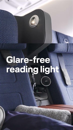 Elevate your journey with Lufthansa Allegris Premium Economy. ✈️​🌍​