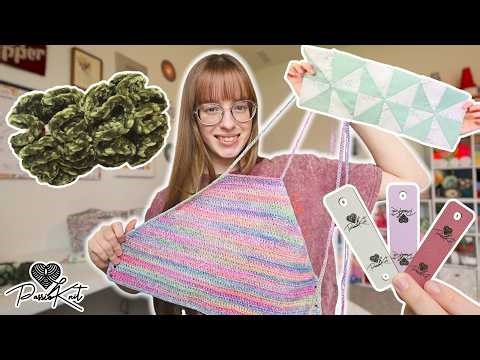 Crafting a Bit of Everything, Scrunchies, Quilting and More | PassioKnit Vlog