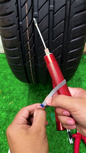 Repair Your Tire Puncture Quickly with DIY 🧑‍🔧🔩