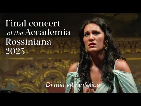 Di mia vita infelice (Tancredi, Rossini)– ACCADEMIA ROSSINIANA 2025 – Rossini Opera Festival