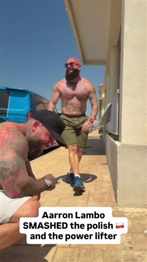 Easy Core Strength Exercise for Powerlifters — Aarron Lambo Demo