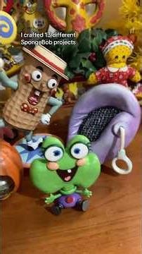 A recap of my 2025 SpongeBob projects! #2000snostalgia #diy