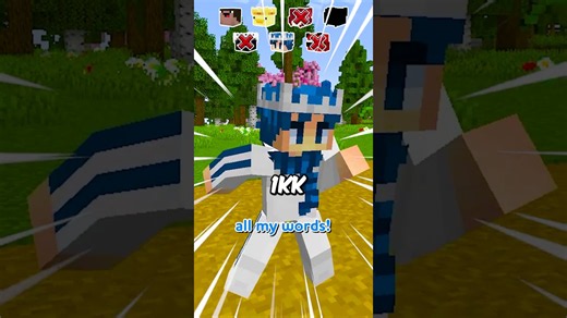 🔤 WORD COUNTER IN MINECRAFT! #shorts