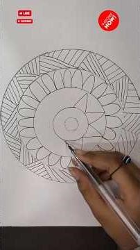 DIY Mandala Art #simple #mandala #drawing #painting #diy #craft #home #decor #ideas #diymandala