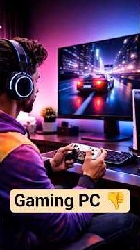 Gaming Consoles vs PC #shorts #gamingconsole