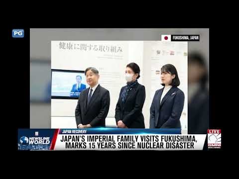 JAPAN’S IMPERIAL FAMILY VISITS FUKUSHIMA, MARKS 15 YEARS SINCE NUCLEAR DISASTER