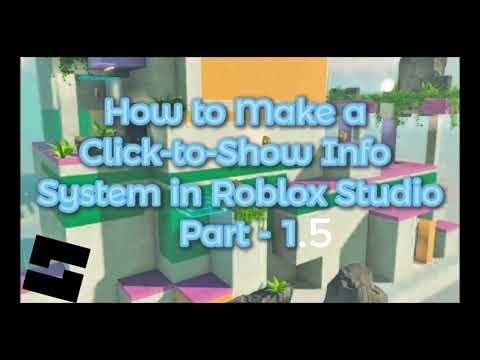 How to make a Click-To-Show Info System┃Part 1.5┃Roblox Studio┃Making the Gui