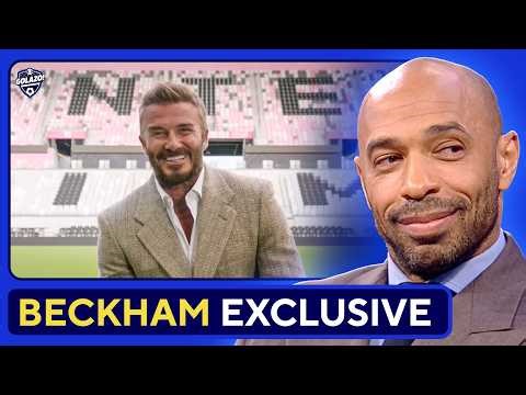 Sir David Beckham talks Inter Miami's new stadium, Lionel Messi, & the Champions League | UCL Today